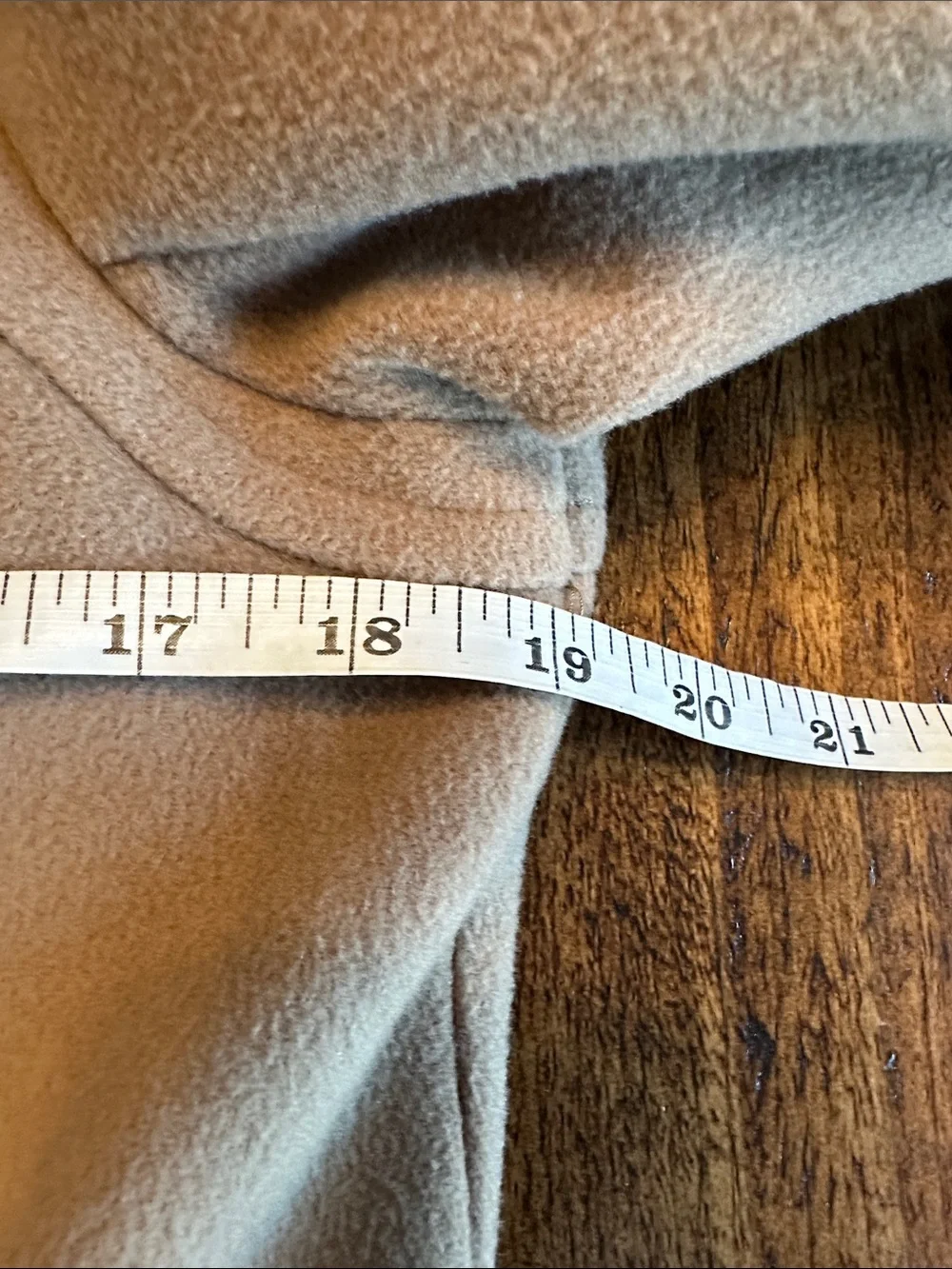 Marc New York | Wool Blend Toggle Duffle Coat Real Fur Hood Tan Camel, Size 6